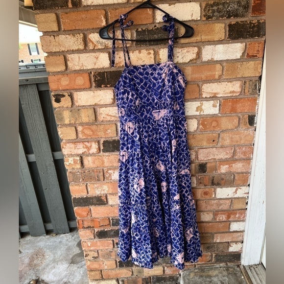 Ulla Johnson Eryn Printed  midi Dress - Picture 3 of 13